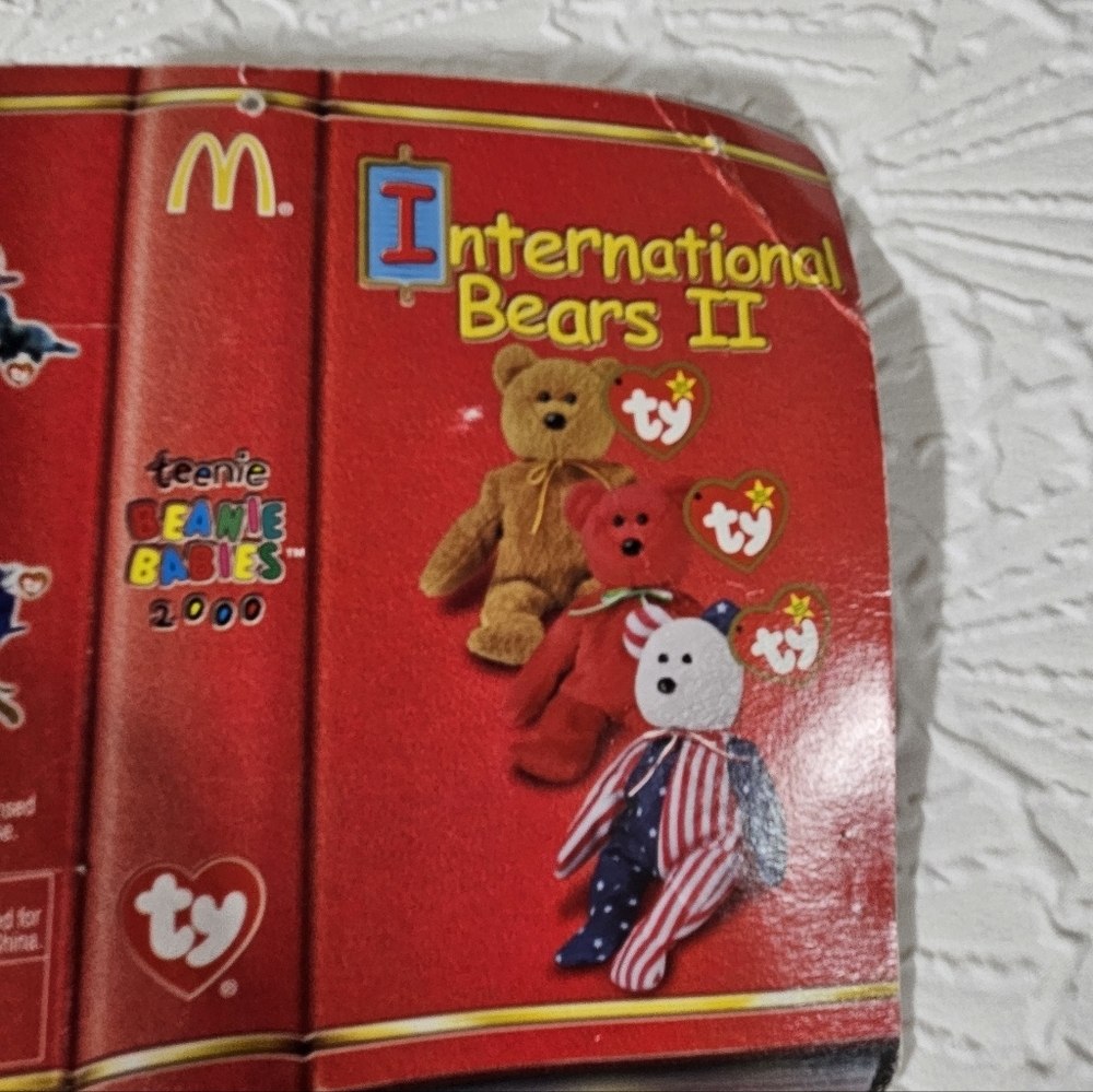 Ty Osito Bear with Green Ribbon New In Package - Picture 5 of 6